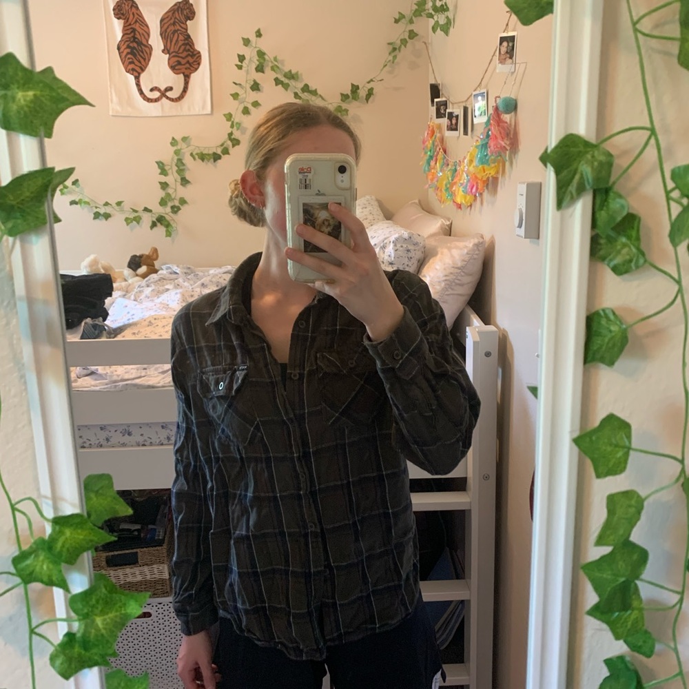 green flannel